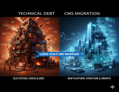 CMS Migration for Large Websites