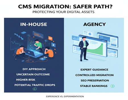 In-House vs Agency CMS Migration