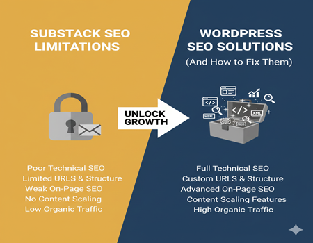 SEO Limitations of Substack