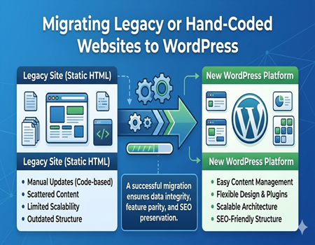 Migrating Legacy or Hand-Coded Websites to WordPress