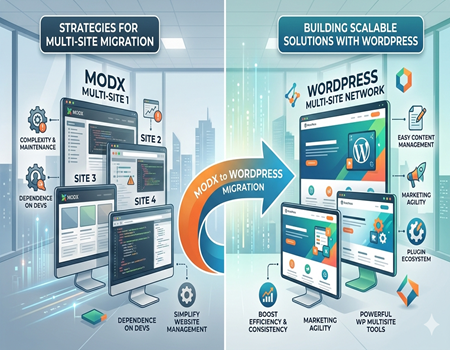 Moving MODX Multi-Site Installations to WordPress
