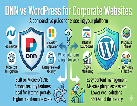 DNN vs WordPress for Corporate Websites