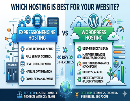 ExpressionEngine Hosting vs WordPress Hosting