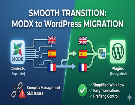 Migrating MODX Multi-Language Sites to WordPress
