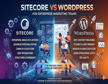Sitecore vs WordPress for Enterprise Marketing Teams